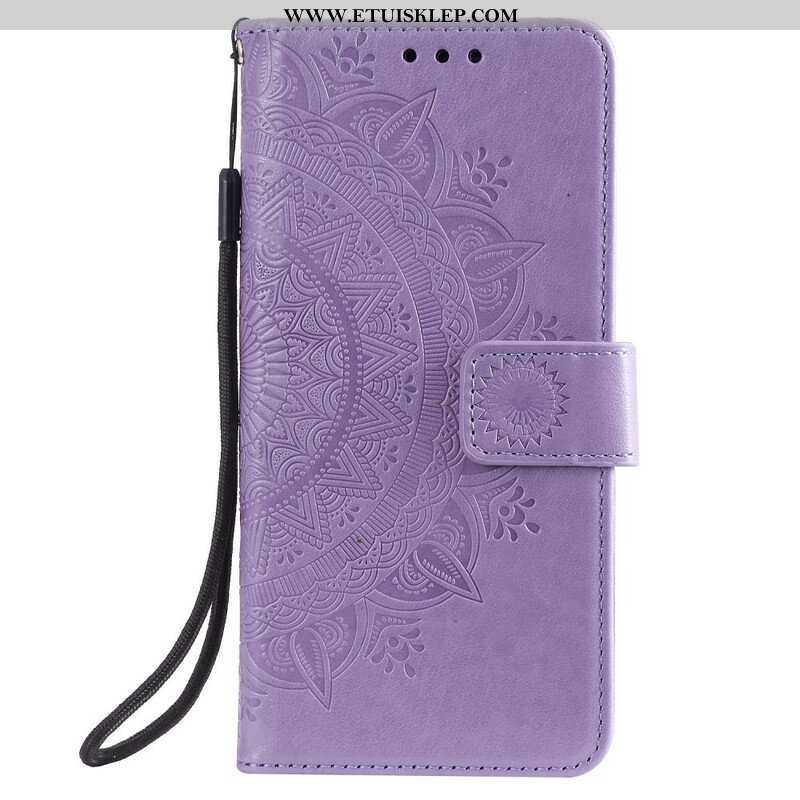 Etui Folio do iPhone 13 Pro Max Mandala Słońca